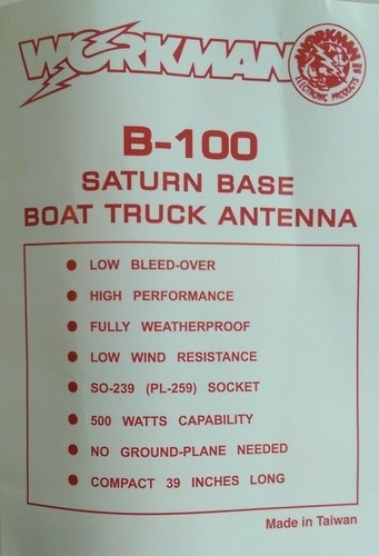 Workman saturn 100 no - saturn, b-100
